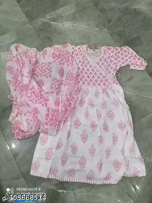women pink gawn