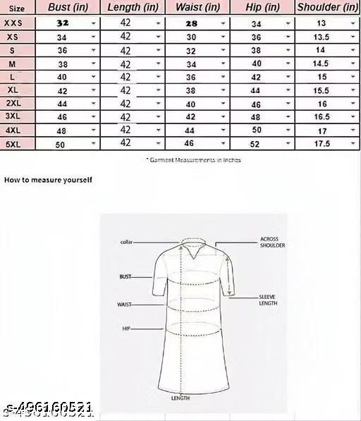 Crepe fabric-Womens Kurtis Pack Of 2