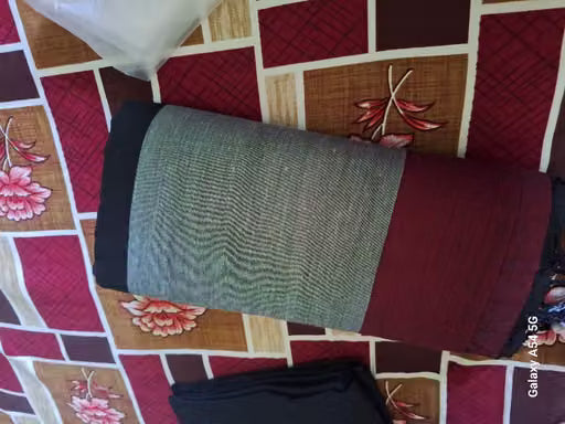 Khadi Silk Saree Without Blouse