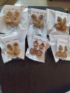 Gold Plated Traditional Ethnic Jhumka – Set of 6