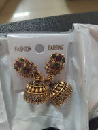 Gold Plated Traditional Ethnic Jhumka – Set of 6