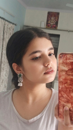 Silver jhumkas (Pack of 4)