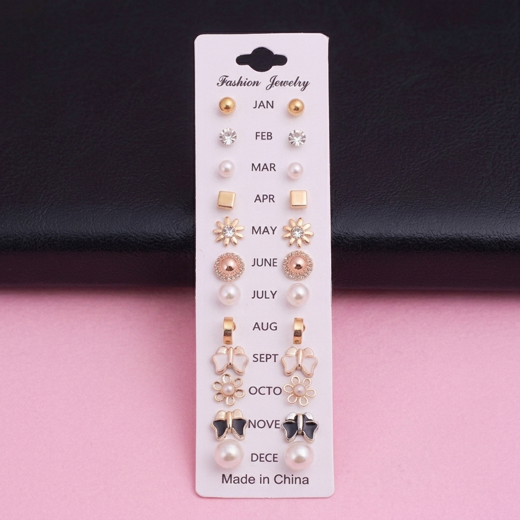 Beautiful 12 Pair Combo Set
