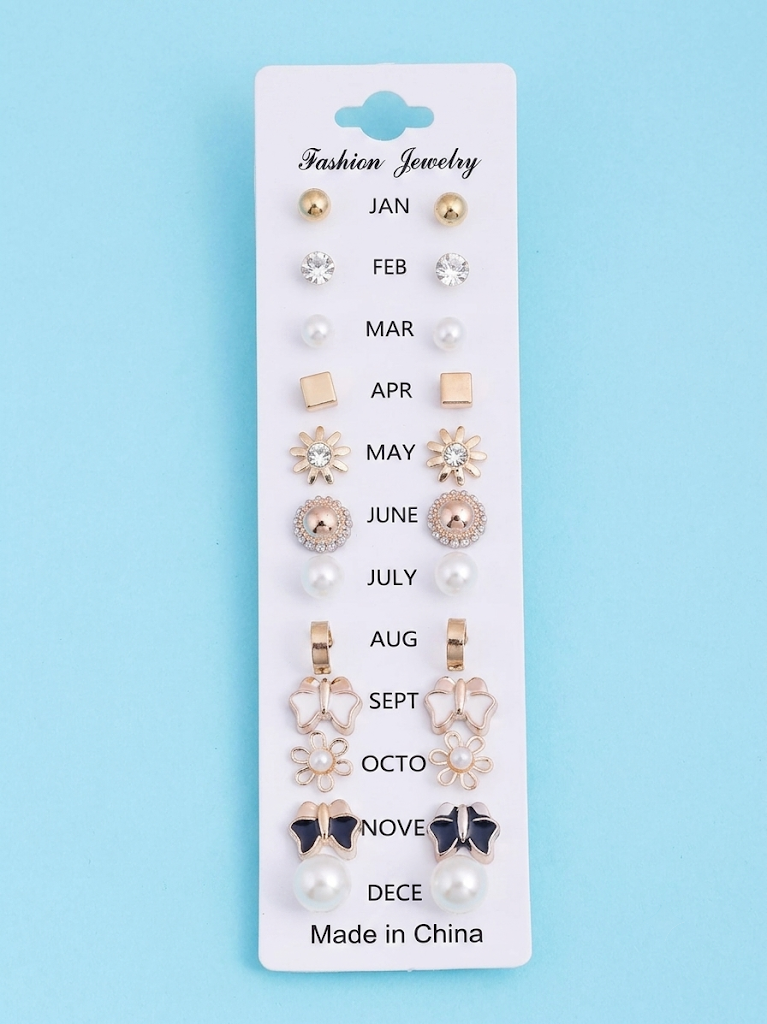 Beautiful 12 Pair Combo Set