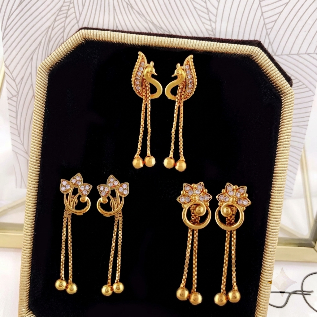 Fancy Earrings & Studs (Pack of 5)