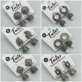 Silver Plated Earrings ( Combo Of 6)