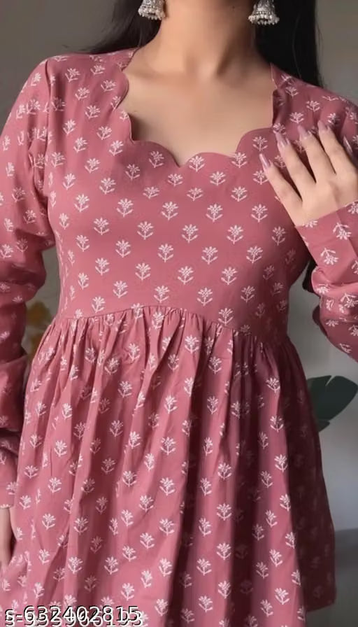 Printed Peplum Top Sweetheart Neck Mauve Floral Babydoll Top