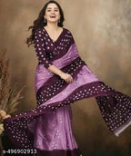 Best Chiffon Silk Bandhani Daily Wear Saree