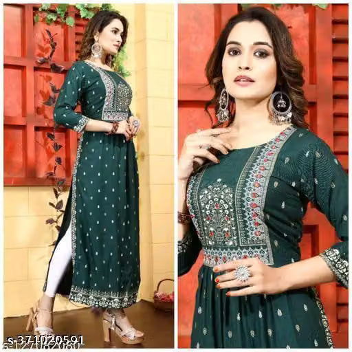 Women Straight Printed Kurti