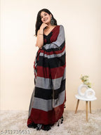 Khadi Silk Saree Without Blouse