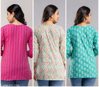 Shorts Kurtis Pack of 3