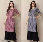 Crepe fabric-CRAP SOLID FABRIC KURTI