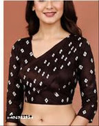 Best Chiffon Silk Bandhani Daily Wear Saree